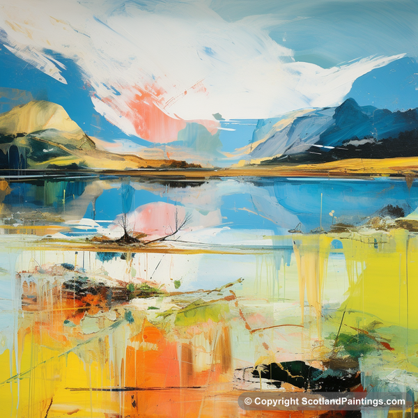 Painting - Loch Awe - Scotland in Summer