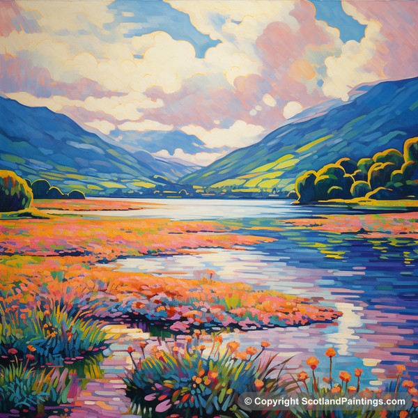 Painting - Loch Tay - Scotland in Summer