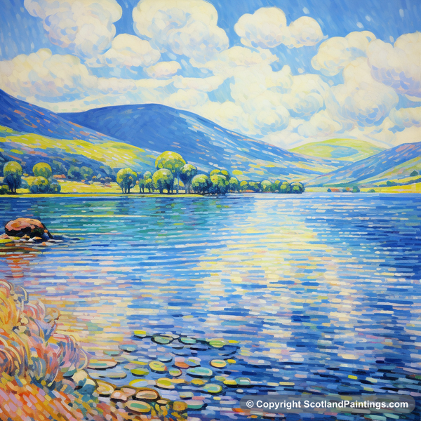 Painting - Loch Tay - Scotland in Summer