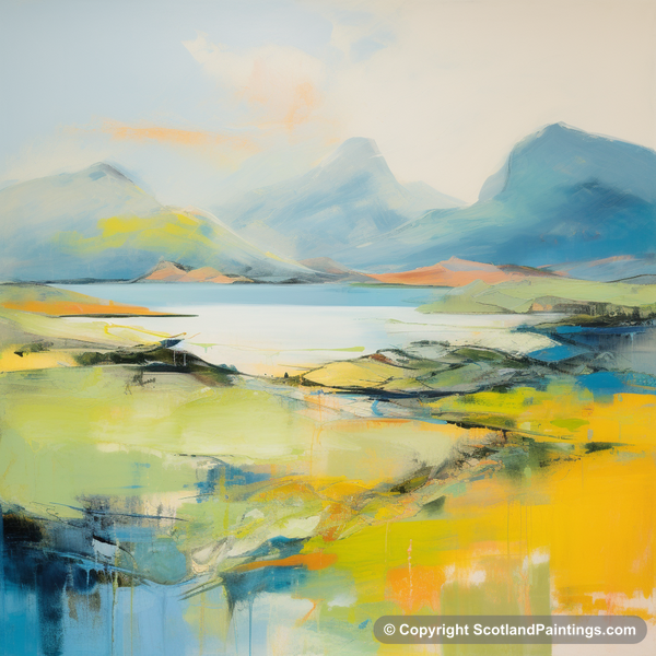 Painting - Isle of Raasay - Scotland in Summer