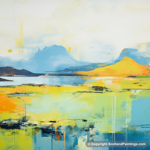 Painting - Isle of Raasay - Scotland in Summer