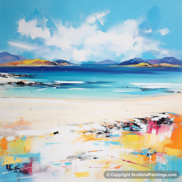 Painting - Scarista Beach - Scotland in Summer