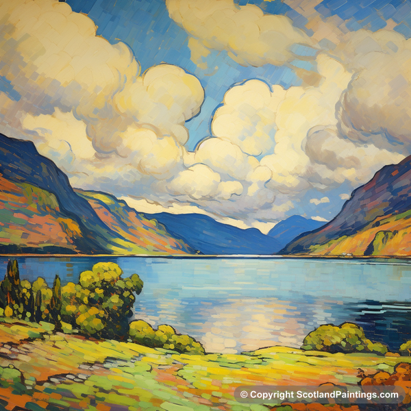 Painting - Loch Ness - Scotland in Summer