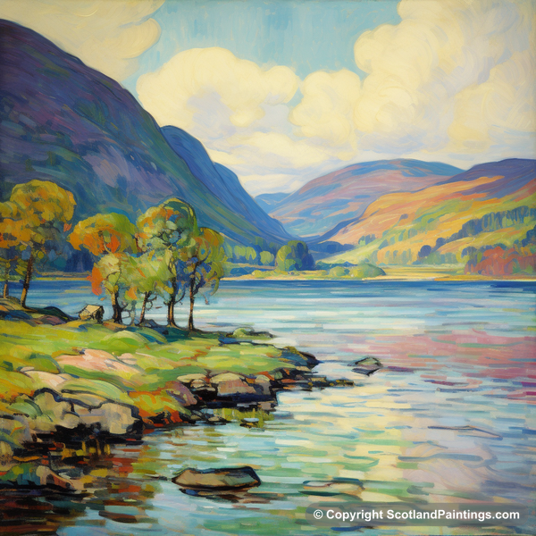 Painting - Loch Ness - Scotland in Summer