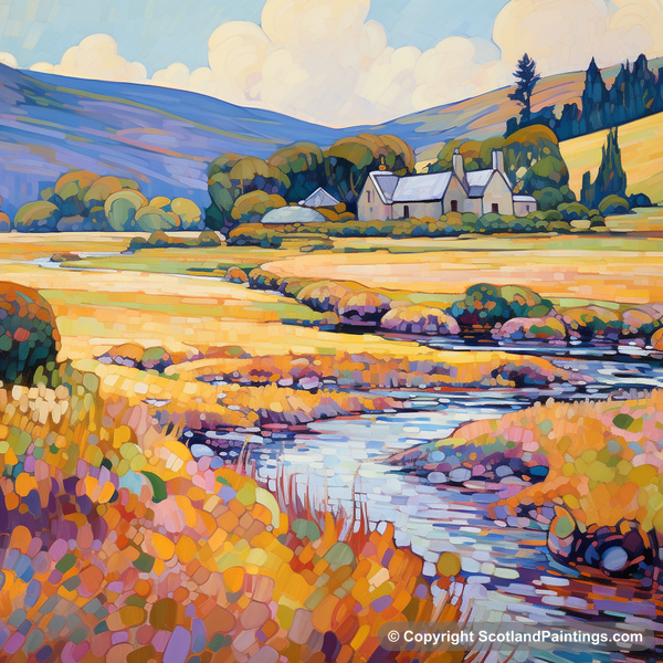 Painting - Glenlivet - Scotland in Summer