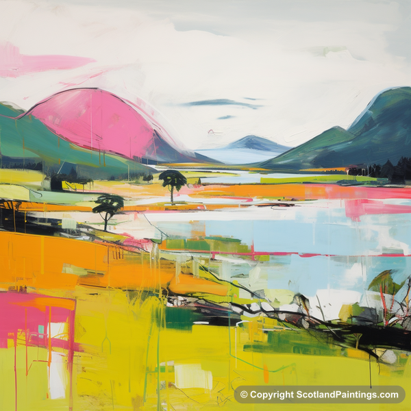 Painting - Loch Linnhe - Scotland in Summer