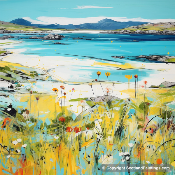 Painting - Isle of Harris - Scotland in Summer