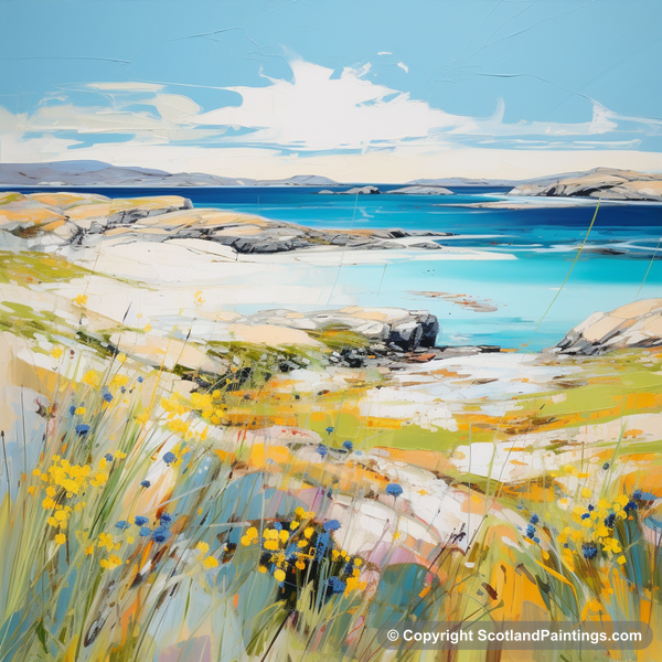 Painting - Isle of Harris - Scotland in Summer