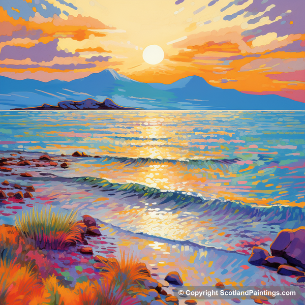 Painting - Isle of Arran - Scotland in Summer