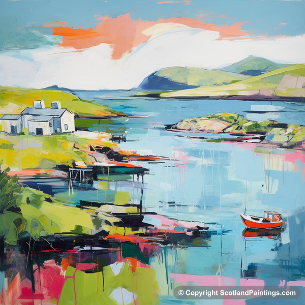 Painting - Isle of Ulva - Scotland in Summer