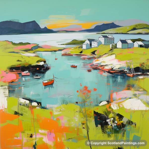 Painting - Isle of Ulva - Scotland in Summer