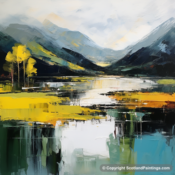 Painting - Loch Lochy - Scotland in Summer