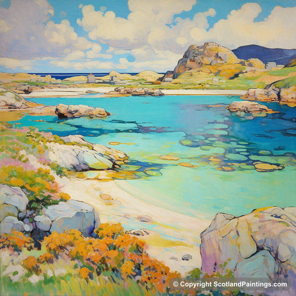 Painting - Achmelvich Bay - Scotland in Summer