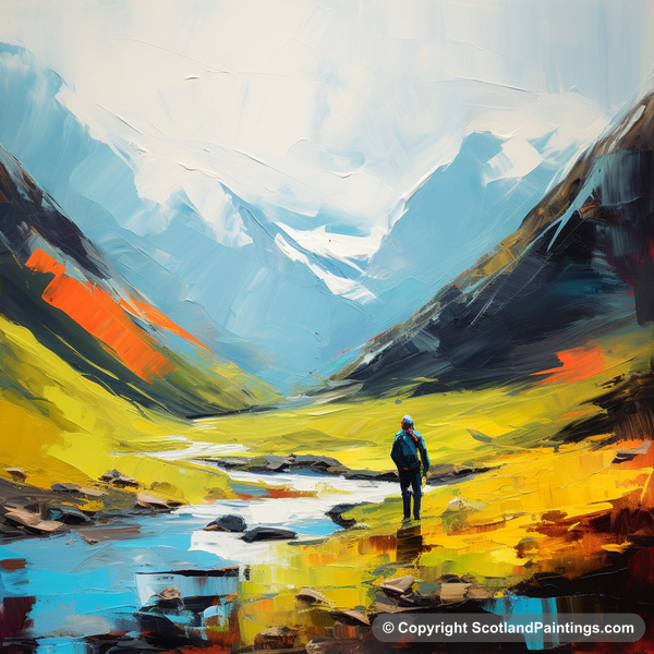 Painting - Glencoe - Scotland in Summer