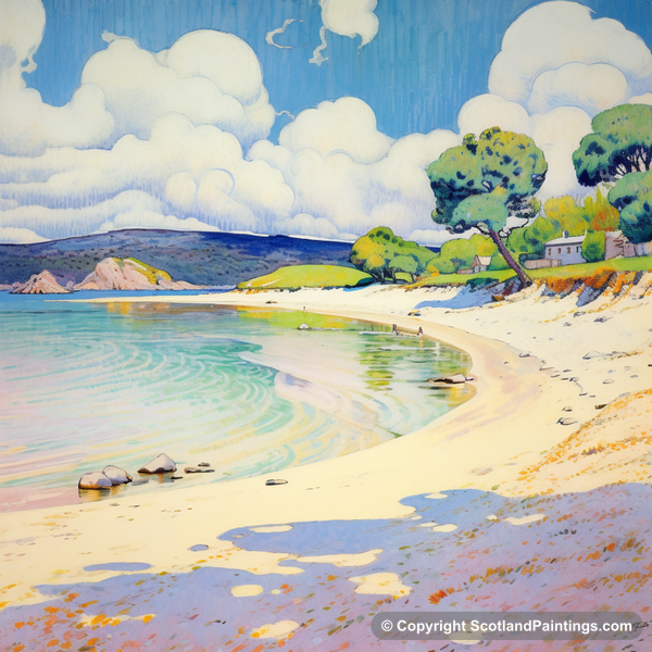 Painting - Silver Sands of Morar - Scotland in Summer