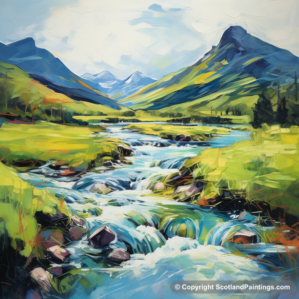 Painting - Glen Rosa - Scotland in Summer