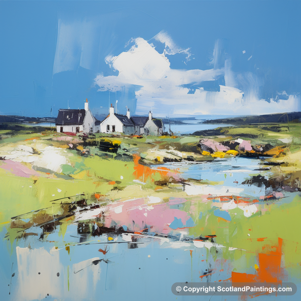 Painting - Isle of Lewis - Scotland in Summer