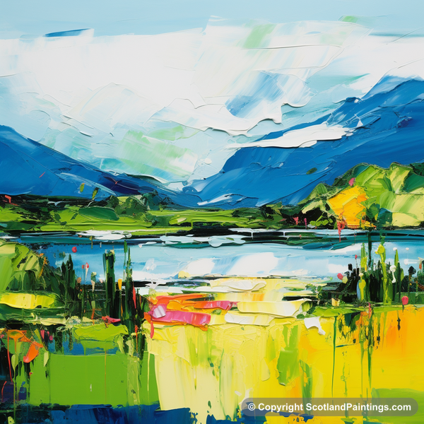 Painting - Loch Ness - Scotland in Summer