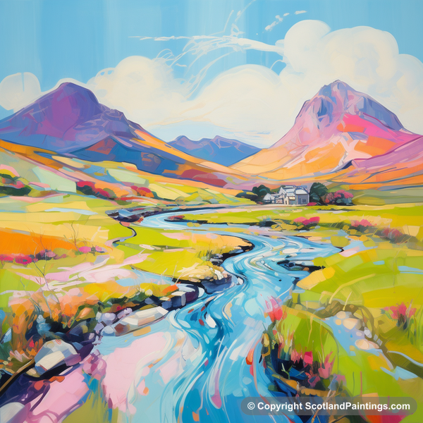 Painting - Glen Rosa - Scotland in Summer