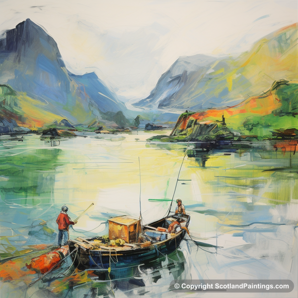 Painting - Glencoe - Scotland in Summer