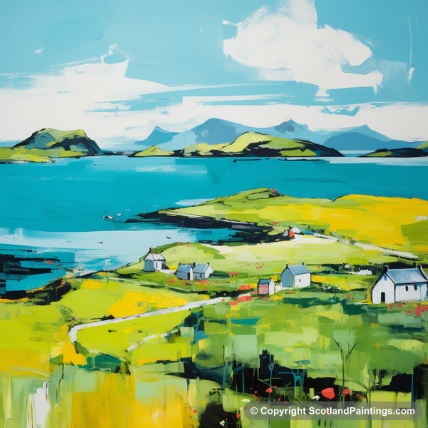 Painting - Isle of Raasay - Scotland in Summer