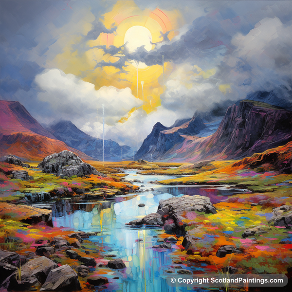 Painting - Isle of Skye - Scotland in Summer