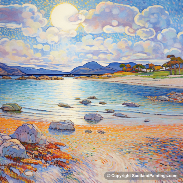 Painting - Silver Sands of Morar - Scotland in Summer