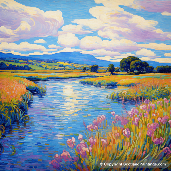 Painting - River Forth - Scotland in Summer