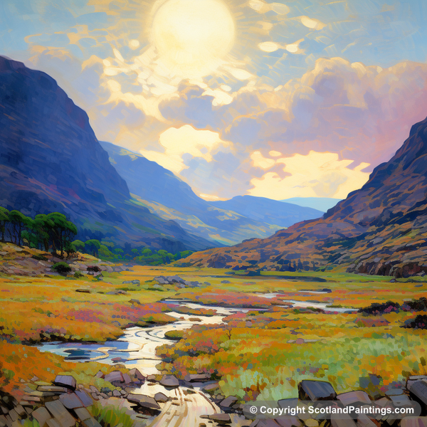 Painting - Glen Garry - Scotland in Summer