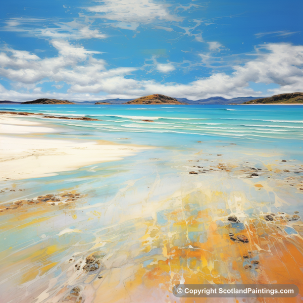 Painting - Luskentyre Sands - Scotland in Summer