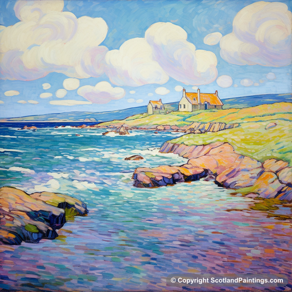 Painting - Shetland - Scotland in Summer