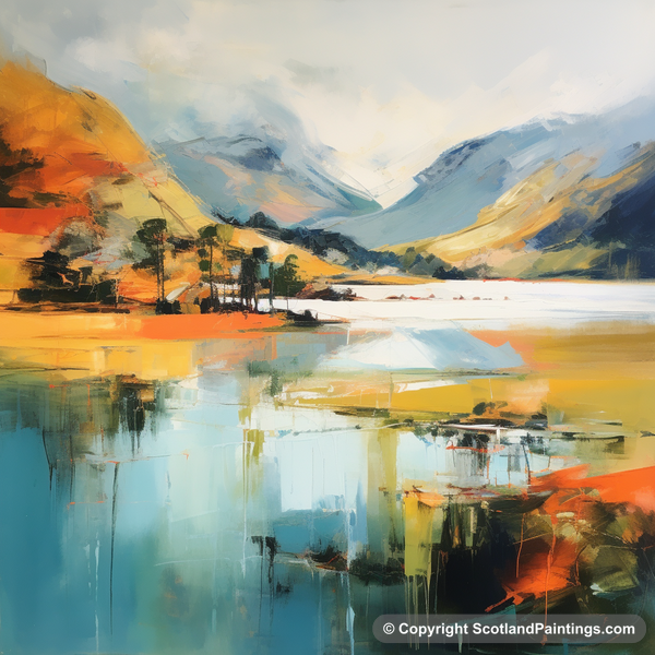 Painting - Loch Shiel - Scotland in Summer