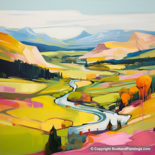 Painting - Glenmore - Scotland in Summer