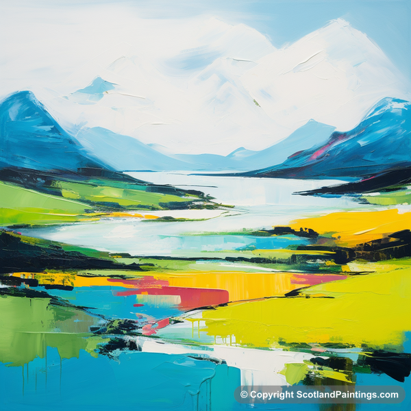 Painting - Loch Leven - Scotland in Summer