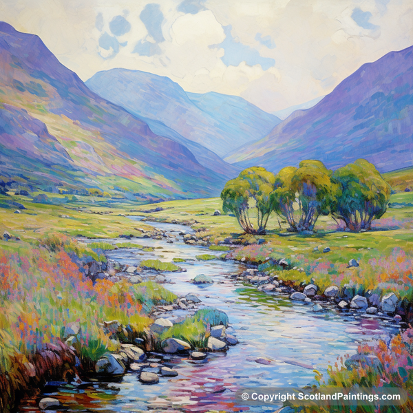 Painting - Glen Nevis - Scotland in Summer