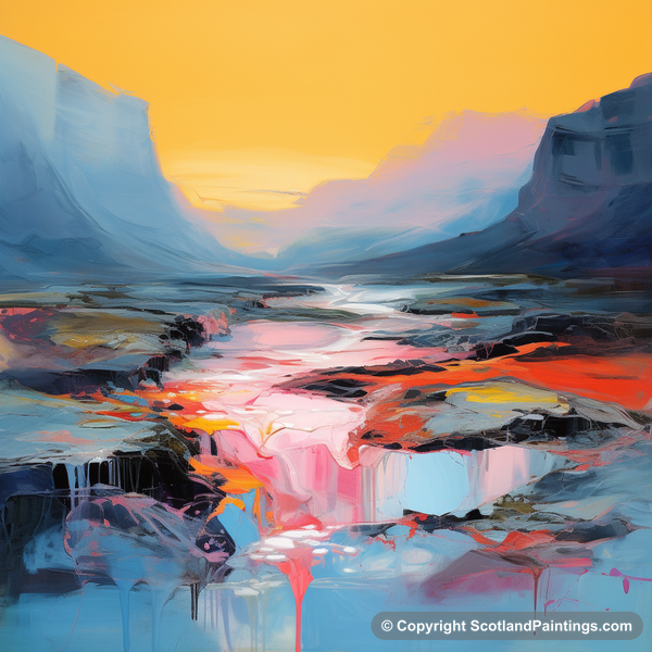 Painting - Isle of Skye - Scotland in Summer