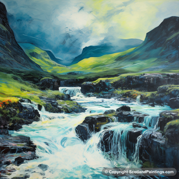 Painting - Isle of Skye - Scotland in Summer