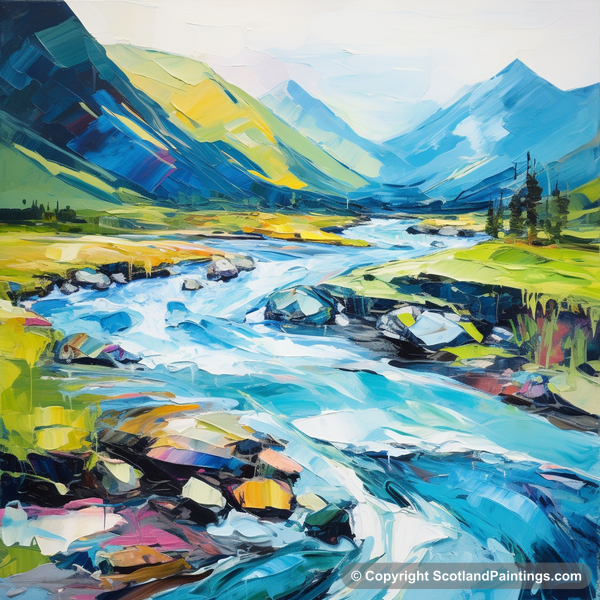 Painting - Glencoe - Scotland in Summer