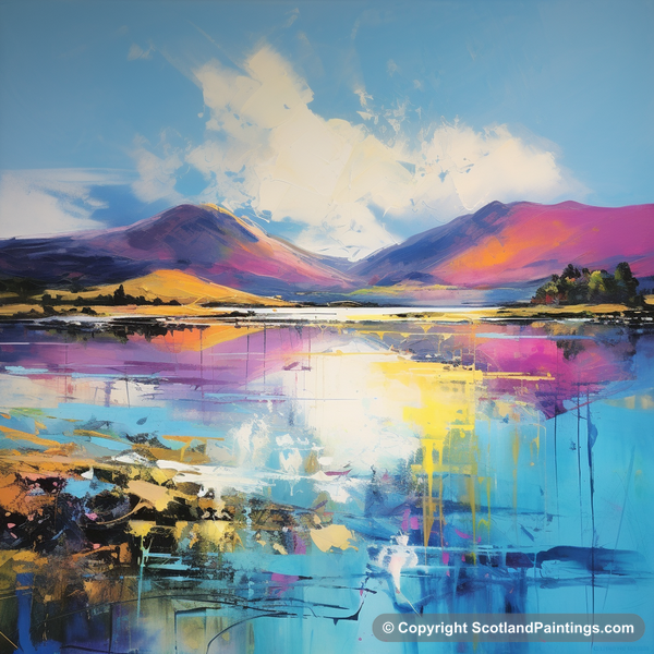 Painting - Loch Linnhe - Scotland in Summer