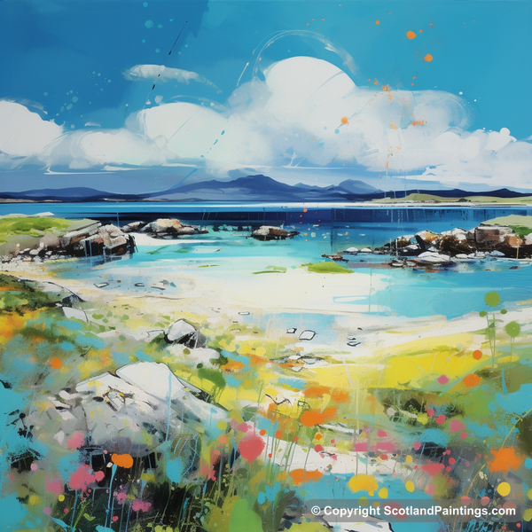 Painting - Isle of Gigha - Scotland in Summer