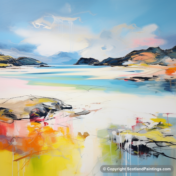 Painting - Kiloran Bay - Scotland in Summer