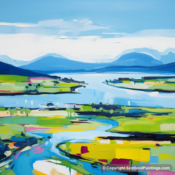 Painting - Loch Leven - Scotland in Summer