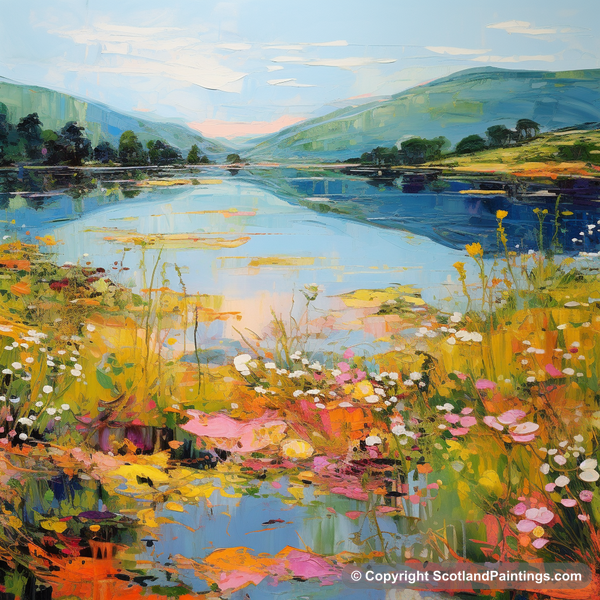 Painting - Loch Doon - Scotland in Summer