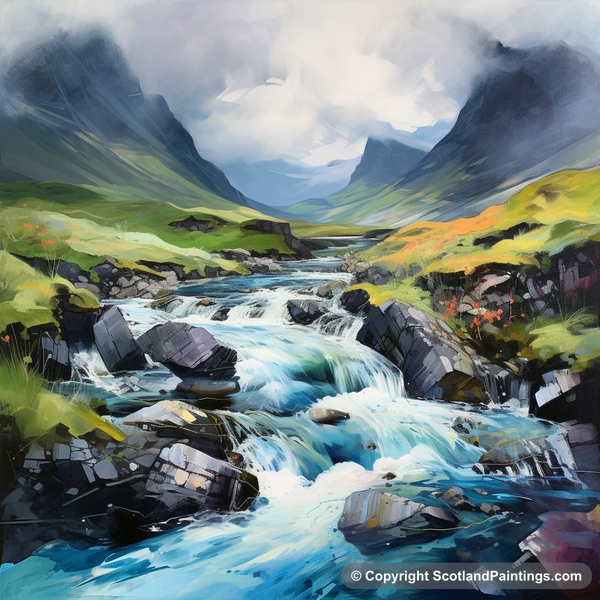 Painting - Isle of Skye - Scotland in Summer