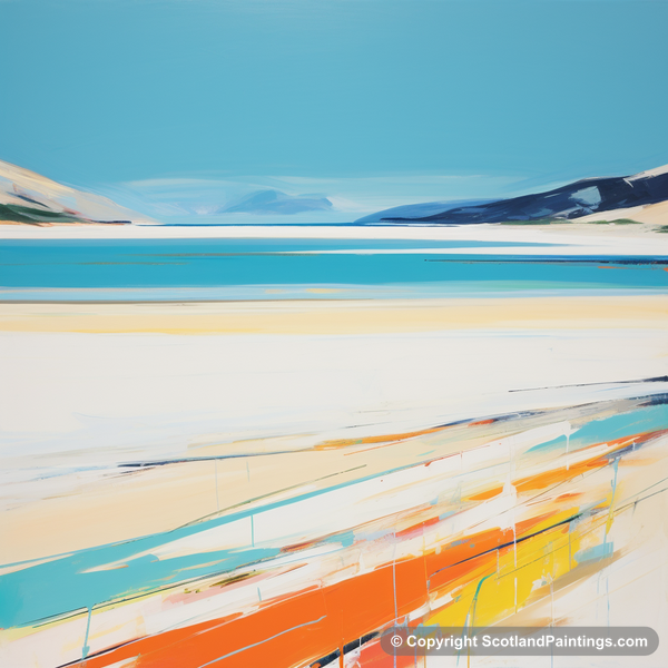 Painting - Luskentyre Beach - Scotland in Summer