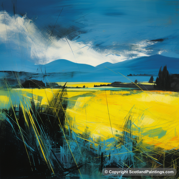 Painting - Glenlivet - Scotland in Summer