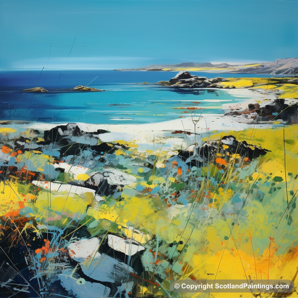 Painting - Isle of Colonsay - Scotland in Summer