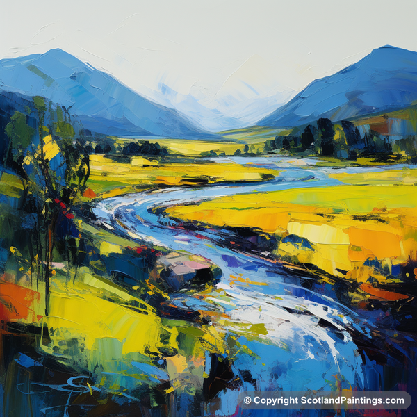 Painting - Glen Orchy - Scotland in Summer