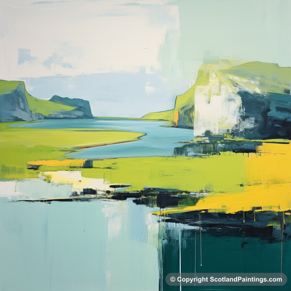 Painting - Isle of Skye - Scotland in Summer