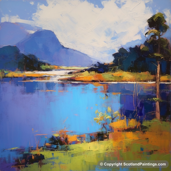 Painting - Loch Achray - Scotland in Summer